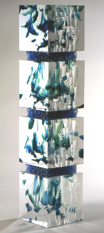 Feedback I, réf. 97/03. épreuve 1/1. 03/1997 dimensions 20,5x14,5x67 cm