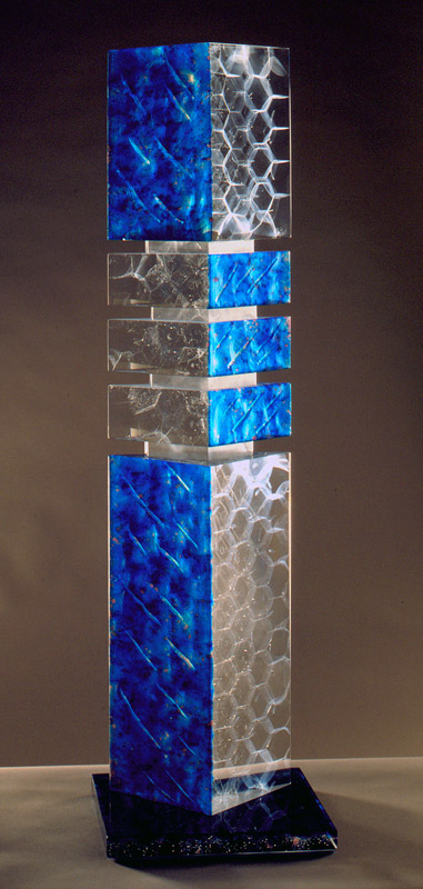 Feedback VIII, réf. 97/12. épreuve 1/1. 11/1997 dimensions 28x21x100 cm Photo Claude Basnier